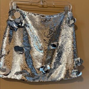 Nasty gal sequin skirt